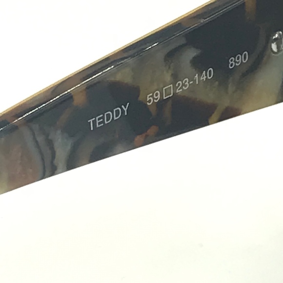 CORINNE MCCORMACK TEDDY OVERSIZE SQUARE SUNGLASSES - Picture 3 of 4